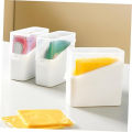 1 Pc Multi-Purpose Refrigerator Organizer & Cheese Box – Airtight Food Storage Container with Lid, Large Capacity Slice Cheese Holder, Transparent Fridge Organizer for Kitchen Storage. 