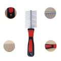 Pet Grooming Tool Dogs Cats Detang Hair Comb Stainless Steel. 