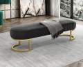 Decorniture,3 Seater Luxury sofa sitting Stool With Metal Stand- sofa   Chair   Stool customization. 