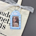 Cute Cartoon Card Holder Ins Style Idol Photo Polaroid Storage Case 3 Inch Photocard Pouch Pendant.