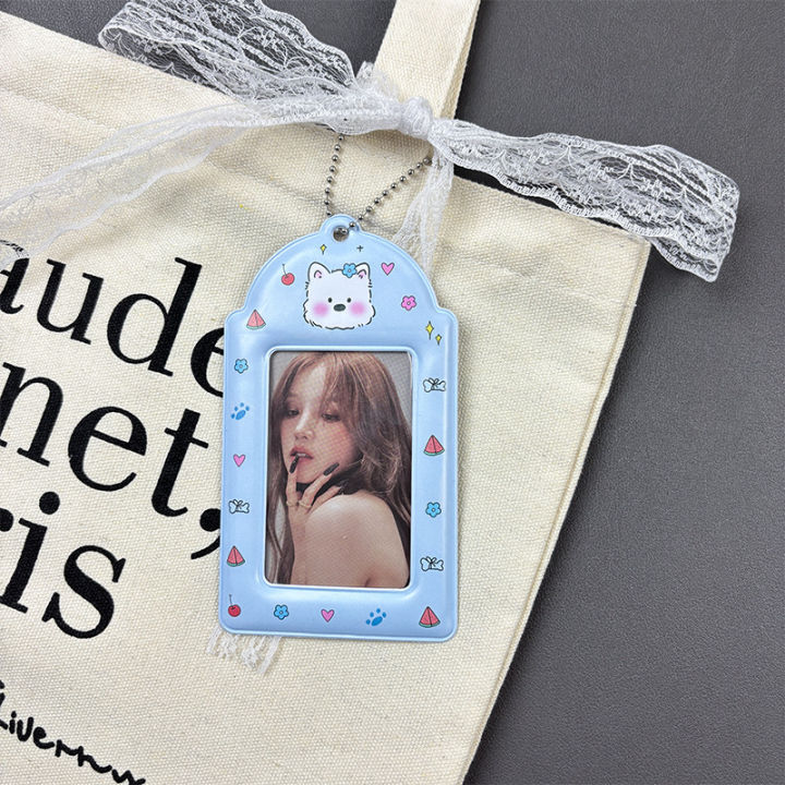 Cute%20Cartoon%20Card%20Holder%20Ins%20Style%20%20Idol%20Photo%20Polaroid%20Storage%20Case%203%20Inch%20Photocard%20Pouch%20Pendant%20-%20Image%202