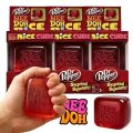 Dr Pepper & Schylling Nee Doh Nice Cube Soft Squishy Sensory Fidget Toy Stress Relief Calm Anxiety. 