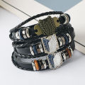 Attack on Titan - Investigation Corps Logo Bracelet - Leather Weaving Handpiece.