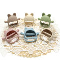 Food Grade Baby Silicone Gloves Teether Soys Pacifiers Kids Teething Toys Newborn Dental Care Gums Molar Stick Baby Items. 