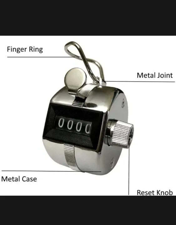 Hand%20Tally%20Counter%20Tasbeeh%20Zikr%20Tasbih%20Clicker%20-%20Steel%20Mechanical%204-Digit%20Counter%20(Silver)%20-%20Image%204