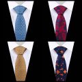 Fashion Tie For Men New Brand Stripe Necktie Newest Style Green Wine Gravata Men Paisley Floral Fit Wedding Workplace Dot Cravat.