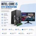 Intel Core i5 6th Generation RAM 8GB SSD 120GB OR HDD 500GB Graphics 2GB Built in Gaming PC Win 10 64 Bit And 'Monitor 19 inch' Full NEW Desktop Computer Set.