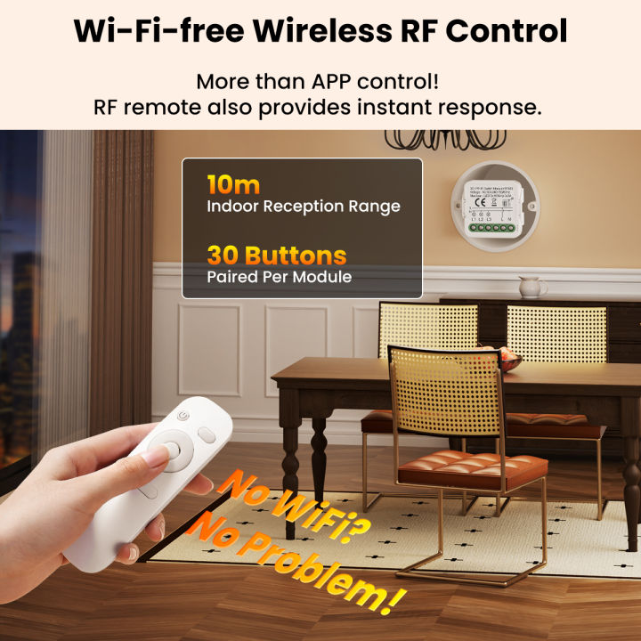 GIRIER%20Tuya%20Smart%20WiFi%20Switch%20Module%20RF433%20DIY%20Breaker%20Relay%20Neutral%20Wire%20Required%20Supports%202-way%20Control%20Works%20Alexa%20Hey%20%20-%20Image%202