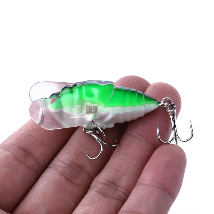 HENGJIA%201pcs%20Fishing%20Lure%20Bass%20Cicada%20Pesca%206g%204.2cm%20Simulation%20Insects%20Hard%20Bait%20Crankbait%20Fishing%20Wobblers%20%20Tackle%20-%20Image%203