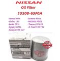 Oil Filter 15208-65F0A. For Nissan Car. 