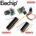 2000W AC 220V SCR Voltage Regulator 1000KV 400KV Boost Step up High-voltage Generator Ignition Coil Pulse Power Module DC 3-6V. 