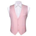 S-5xl 20 Colors Vest for Men Solid Pink Blue Black Red Purple White Khaki Slim Fit Waistcoat Sleeveless Jacket.