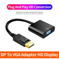 DisplayPort DP to VGA Adapter Cable Display Port For Laptop Projector DTV TV HDVD DP Male to VGA Female Converter Adapter Cable. 