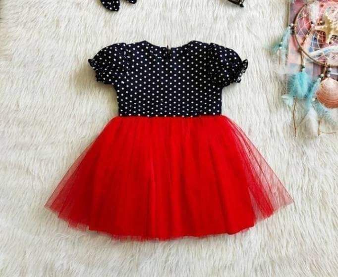 Red%20black%20Semi%20party%20frock%20for%20baby%20-%20Image%203