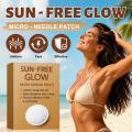 Sunless Tanning Bronzing Micro Needle Patch Advanced Sun-Free Skin Glow Patch Non Irritating Daily Body Beauty Care Patch.