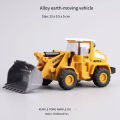 1:70 Mini Engineering Diecast Car Set Forklift Excavator Bulldozer Construction Vehicle Inertia Alloy+Plastic Toys for Children.