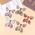 10 PCS Magic Wind Up Flying Butterfly Surprise Box Explosion Box in The Book Rubber Band Powered Magic Fairy Flying Toy Gift. 