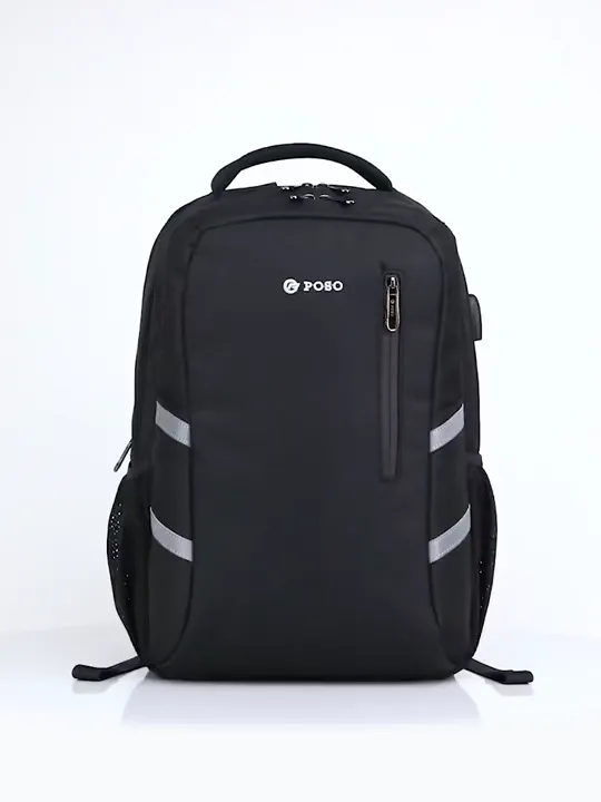 POSO PS-625 Laptop Backpack 15.6 Inch - Waterproof USB Charging Travel ...