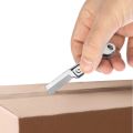 1Pc Outdoor Camping Supplies Stainless Steel Folding Mini Square Head Multi-function Pocket Keychain Pendant.