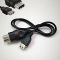 Generation AV Audio Video Composite Wire USB Cable For XBOX Female USB To Xbox Game Controller Adapter Convertion Cable. 