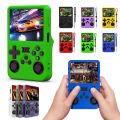 Soft Silicone Rubber Skin Cover for R36S Retro Handheld Game Console, Back Protective Case Scratch-resistant Anti-fall lanyard. 
