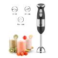 Electric Hand Blender - Blender Machine with 2 Speeds, Turbo Option, 4 Blades, Immersion Hand Held Mixer, Chopper, Whisk, Milk Frother, Egg Beater - Juicer Machine - Perfect for Smoothies, Baby Food, Sauces, and Cake Baking Kitchen Accessories. 