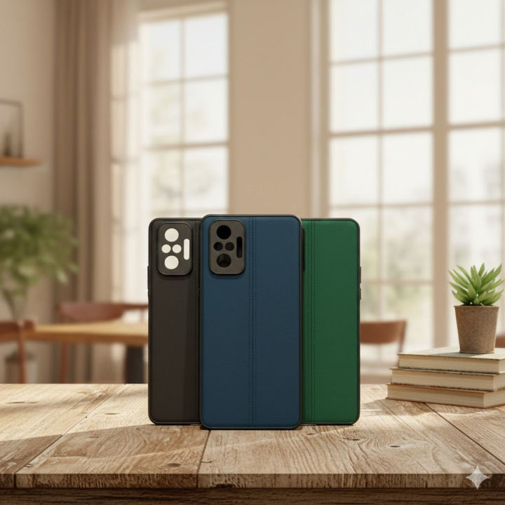 Xiaomi Redmi Note 10 Pro 4G Back Cover Leather Type CHANEL Soft Redmi Note 10 Pro Case For Boys