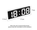 Alarm Clock Digital Temperature Display Dual Alarms Snooze Desktop Table Clock 12/24H LED Clocks Home Decor.