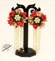 Artificial flowers Jewellery set. 