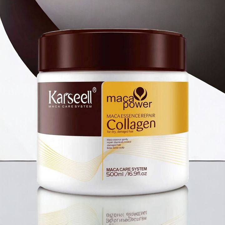 Karseell%20Collagen%20Hair%20Treatment%20Deep%20Repair%20Conditioning%20Argan%20Oil%20Collagen%20Hair%20Mask%20Essence%20for%20Dry%20Damaged%20Hair%20All%20Hair%20Types%20500ml%20-%20Image%202
