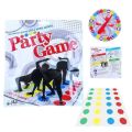 Twister Game Funny Twist Balance Game Classic Floor Game with Play Mat Party Games Twisting Game for Children from 6 Years Family Game for Indoor and Outdoor Use. 
