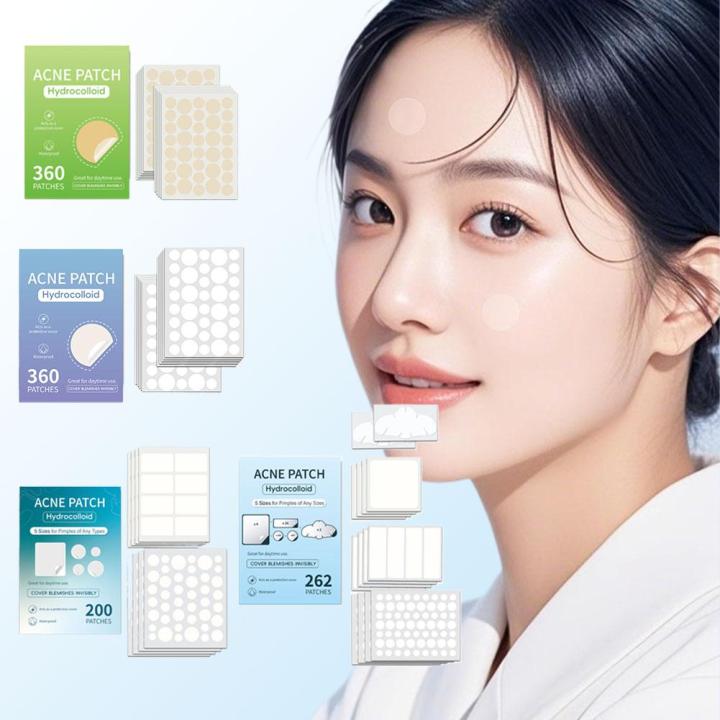200/262/360pcs Invisible Pimple Patch Acne Stickers Removal Skincare ...