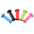 1 Pair Scooter Child Kids Bicycle Grip Anti-Slip Handlebar 22MM Silica-Gel Material Holes Children Bike Accessory Anti-skid. 