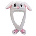 Cute Bunny Hat Ear Moving Jumping Hat Plush Rabbit Hat Cute Cap For Girls Children'S Hats. 