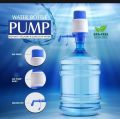Manual Water Pump for 19 litre cans - Large Bottle - Blue and White. 