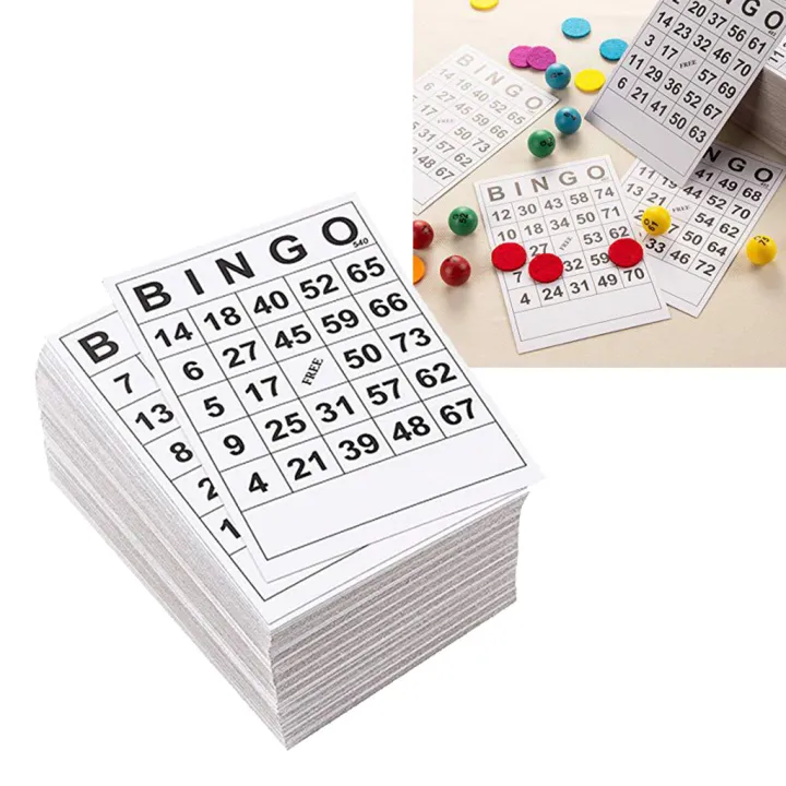 BINGO%20Game%20Paper%20Cards%20Single%2060%20Sheets%2060%20Faces%20without%20repeat%20Single%20Design%20Children%20Entertainment%20Games%20-%20Image%203