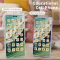 Baby Simulation Mobile Phone Toy Screen Music Early Educational Toys Learning Vocal English Mobile Vocal Toy Model Children Gift. 