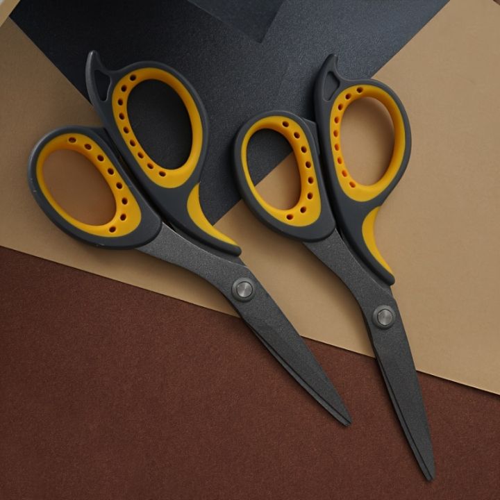 Professional%20Teflon-Coated%20Metal%20Scissors%20-%20Non-Stick,%20Sharp%20Blades%20for%20Adhesive%20Tape%20&%20Crafts,%20Rust-Proof,%20Multi-Purpose%20Office%20-%20Image%205