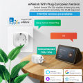 eWelink 16A/20A Smart Plug WiFi EU Socket With Power Monitoring Timing Function Support Alexa Google Home Alice SmartThimgs IFTT. 