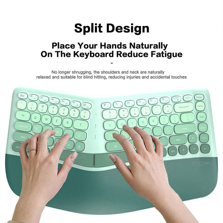 MOFII%20Ergonomic%202.4G%20Wireless%20Keyboard%20Mouse%20Combo%20with%20Wrist%20Rest,Split%20Design,1600DPI%20Vertical%20Mouse%20for%20PC/Laptop/Desktop%20-%20Image%203