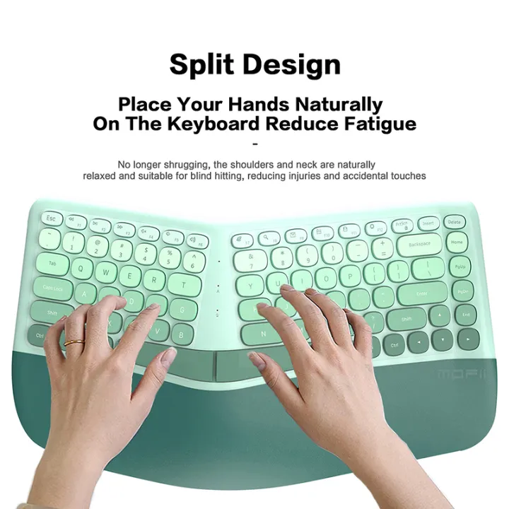 MOFII%20Ergonomic%202.4G%20Wireless%20Keyboard%20Mouse%20Combo%20with%20Wrist%20Rest,Split%20Design,1600DPI%20Vertical%20Mouse%20for%20PC/Laptop/Desktop%20-%20Image%203