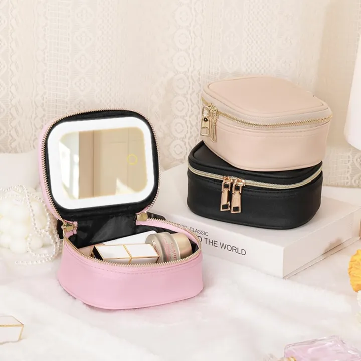 Mini%20Makeup%20Bag%20with%20Led%20Mirror%20Small%20Travel%20Cosmetic%20Organizer%203%20Light%20Adjustable%20Brightness%20for%20Women%20Portable%20Train%20Toiletry%20-%20Image%207