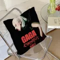 Hot Singer Lady Gaga Disease Pillow Case Square Pillow Bedroom Sofa LeisureComfort Cushion Car Living Room Home Decoration 40X40. 