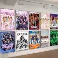Korea kpop band K-Katseye Poster HD art sticky wall waterproof home living room bedroom bar aesthetic decoration. 