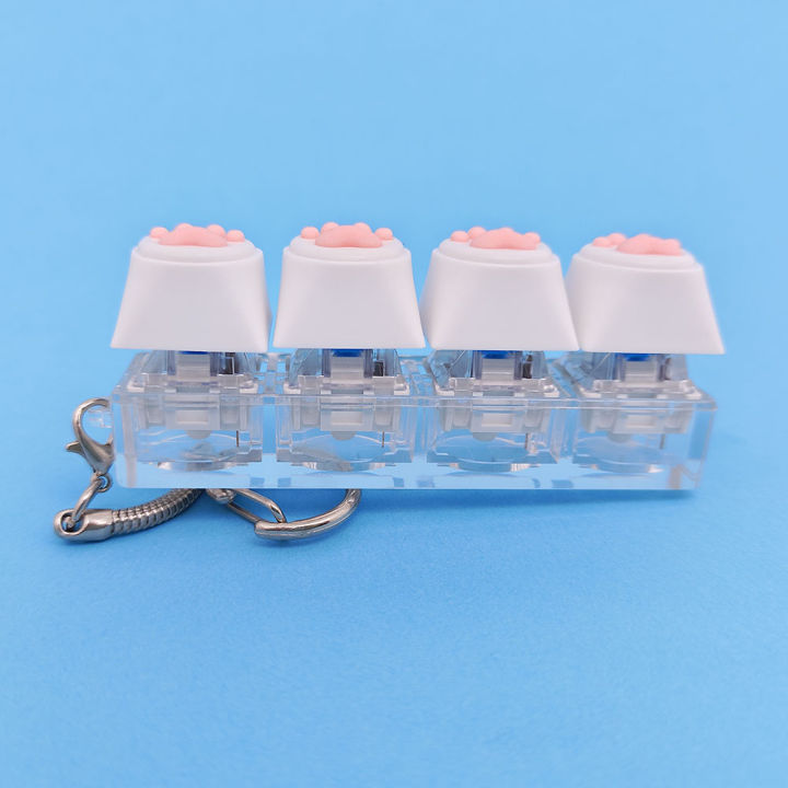 Fingertip%20Decompression%20Toy%20Keys%20Silicone%20Soft%20Cat%20PAWS%20Keychain%20Key%20Ring%20Mobile%20phone%20Pendant%20Accessories%20Keyboard%20Tapping%20-%20Image%204