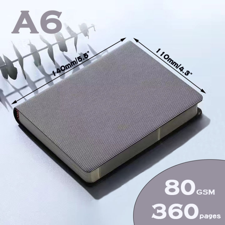 Notebooks%20A6%20360P%20Lined/Blank%20Page%20Diary%20Planner%20Journal%20Notepad%20Stationery%20For%20Office%20School%20Supplies%20Bullet%20Sketch%20Agenda%202026%20-%20Image%208
