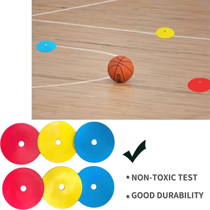 10pcs%20Soccer%20Flat%20Cones%20Marker%20Disc%20Basketball%20Sports%20Speed%20Agility%20Training%20Markers%20Indeformable%20Portable%20Training%20Equipment%20-%20Image%206