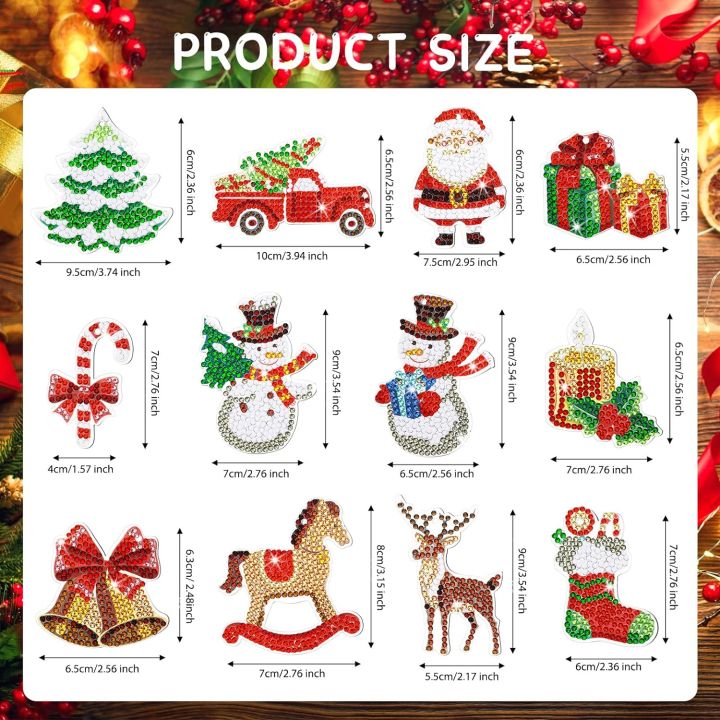 12pcs/Set%20DIY%20Diamond%20Painting%20Christmas%20Keychains%20Double%20Sided%20Crystal%20Rhinestones%20Key%20Chains%20Diamond%20Art%20Christmas%20Ornaments%20-%20Image%202