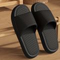 Men Summer Silent Slippers Indoor Home Bathroom Anti-Slip Soft EVA Sole Odor-Proof Sandals for Women Comfort Lightweight. 