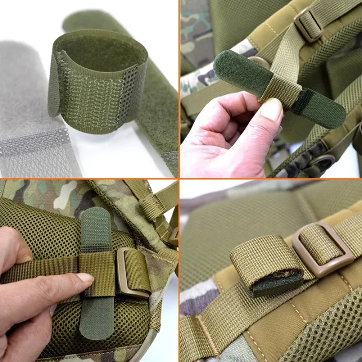 10pcs%20Nylon%20Straps%20Cable%20Ties%20Strap%20Webbing%20Organizer%20Fix%20Hook%20Loop%20Grip%20Wrapping%20Cord%20Reusable%20Backpack%20Fastener%20Buckle%20-%20Image%203